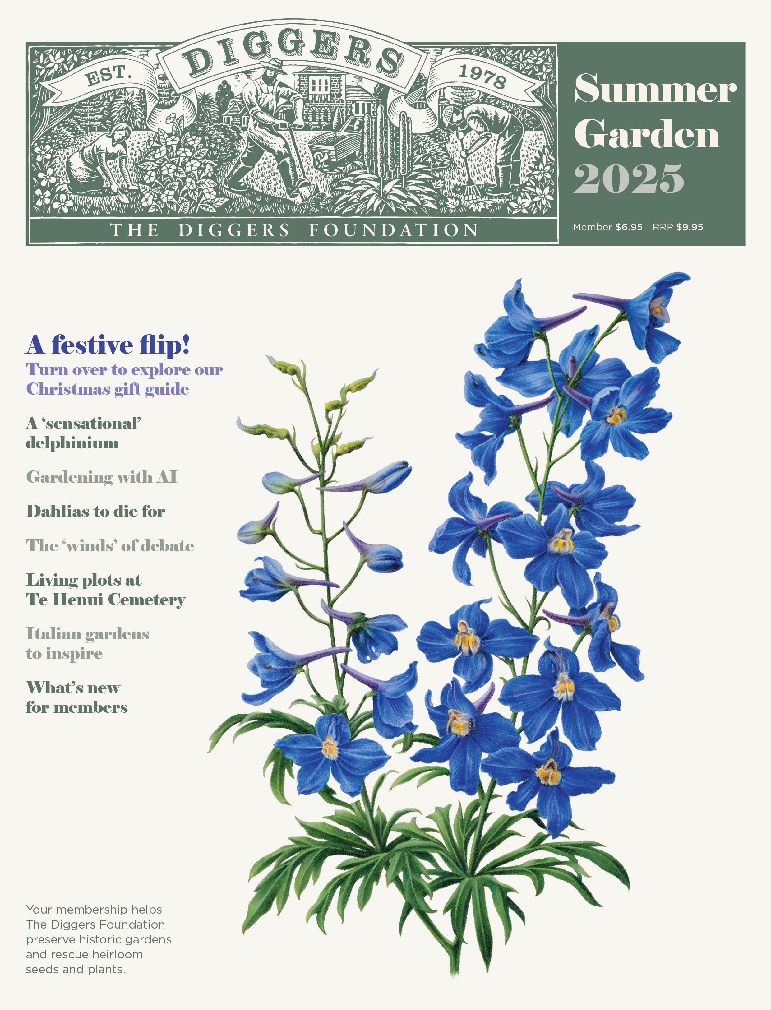 RNLC25 Diggers magazine Cover